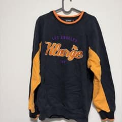 XLARGE スウェット ブラック オレンジ Mのサムネイル