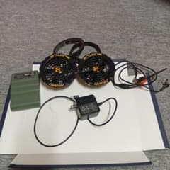 BURTLE AIRCRAFT ファン バッテリー 充電器セットのサムネイル