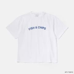 ＜Amebas!*BEAUTY&YOUTH＞FISH&CHIPSプリントTシャツのサムネイル