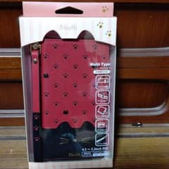 手帳型スマホケース（猫）のサムネイル