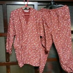 裏起毛の作務衣上下のサムネイル