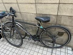 クロスバイク ブラック (junk ) pickup onlyのサムネイル