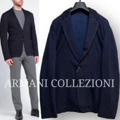 新品 ARMANI COLLEZIONI アルマーニ ウール混 ジャケット 50 - メルカリ