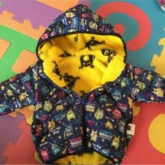 可愛いリバーシブルアウター80cmのサムネイル