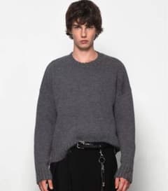 pure2 box wool sweater knit - メルカリ