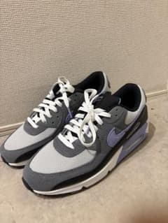 NIKE AIR MAX 90 グレー パープル スニーカーのサムネイル