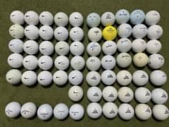 ゴルフ★ロストボール66個セット★Nike Callaway Dunlopなどのサムネイル