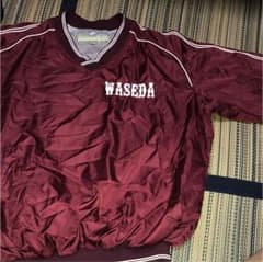 早稲田大学 野球 Vジャン 帽子セットのサムネイル