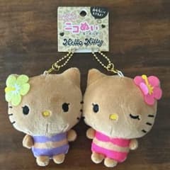 ニコぬい　日焼け　キティ　マスコット　キーホルダー　ギャル　まとめ売り　10体 ニコぬい 日焼け キティ マスコット キーホルダー ギャル まとめ