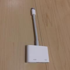 Apple純正　Lightning Digital AVアダプタ【値下げ可】のサムネイル