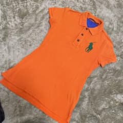 美品✨ ポロラルフローレン カシミヤポロシャツ オレンジ XS 人気】ポロラルフローレン ポロシャツ オレンジ ビッグポニー M - メルカリ