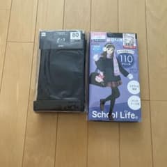 ATSUGI 110デニールタイツM〜Ｌ GU 80デニール M〜L 2個売りのサムネイル