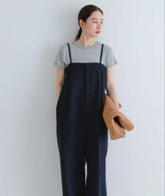 アーバンリサーチ Iラインベアオールインワン ネイビーのサムネイル