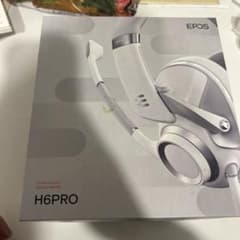EPOS H6PRO 密閉型 ゲーミングヘッドセット（セブリングホワイト