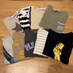 男の子Tシャツ　130cm 9枚セットのサムネイル