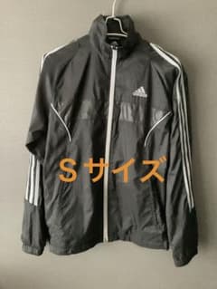adidas ウィンドブレーカー ブラック Ｓサイズ