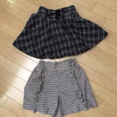 ショートパンツ キュロット スカートのサムネイル