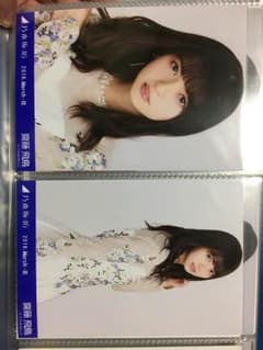 乃木坂46生写真 ドーム衣装5 齋藤飛鳥ヨリ、チュウ セミコンのサムネイル