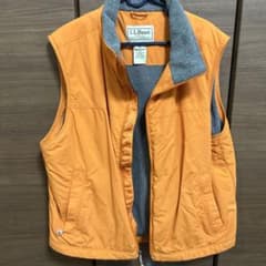 L.L.Bean メンズ L オレンジ ベストのサムネイル