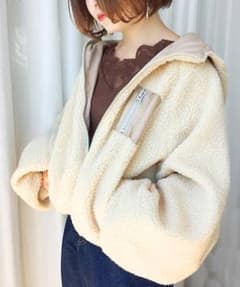 apres アプレジュール ボアブルゾンのサムネイル