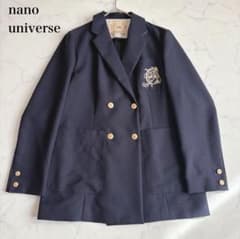 新品 ナノユニバース 紺ブレ ジャッケット エンブレム刺繍 新品 ナノユニバース 紺ブレ ジャッケット エンブレム刺繍 - メルカリ