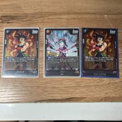 ドラゴンボール フュージョンワールド バーダック ブルマ 3枚セットのサムネイル