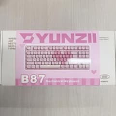 YUNZII B87 ワイヤレスメカニカルキーボード ゲーミングキーボード