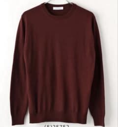 新品】CRUCIANIクルチアーニ ウールハイゲージクルーネックニット