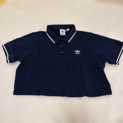 adidas originalsトップス クロップポロシャツ ショート丈のサムネイル