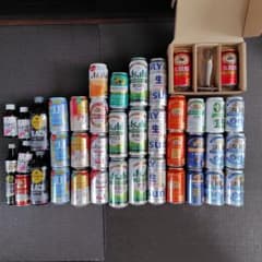 お酒まとめ売り ビール発泡酒チューハイ33本 ドリンク剤コーヒー8本