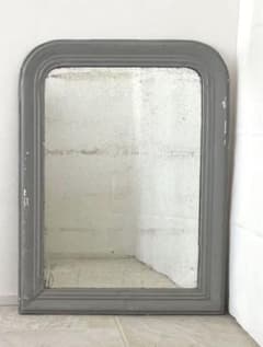 最終値下げ❗️フランスアンティークミラー ウォールミラー 木製鏡