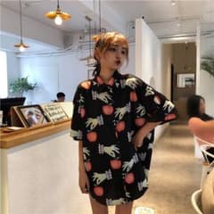 ❤アップル柄シャツ❤️     14253のサムネイル