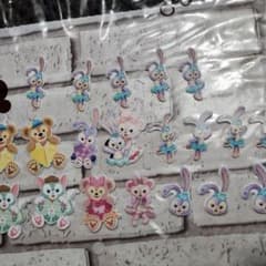 ゆかさん専用　ダッフィーフレンズ　プラパーツリボンセットのサムネイル