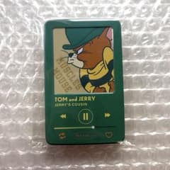 トムとジェリー 缶バッジ 音楽プレイヤー風のサムネイル