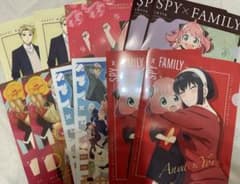 スパイファミリー　A4 クリアファイル　全6種　2枚セット　ファミマのサムネイル