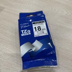 テープカセット　TZe-241 18㎜　ラミネート　インク黒のサムネイル