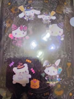 新品！サンリオピューロランド限定 PUROHALLOWEEN クリアファイルのサムネイル
