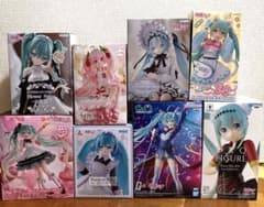 初音ミク 桜ミク AMP フィギュア まとめ売り 8点セット - メルカリ