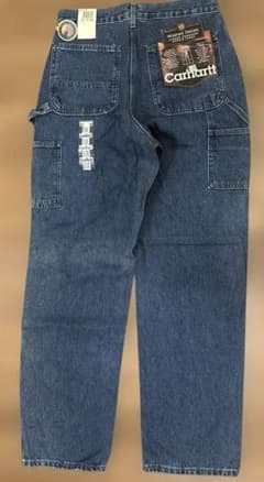希少90's USA製 Carharttダブルニー デニム31x34 タグ付 希少90's USA製 Carharttダブルニー デニム31x34 タグ付 - メルカリ