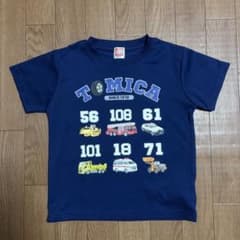 トミカ 半袖Tシャツ 120cm ネイビー