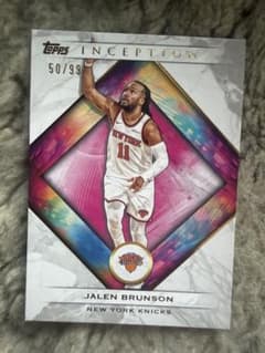 Jalen Brunson 2026 Topps Inception 99シリのサムネイル