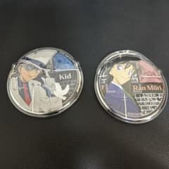 名探偵コナン 缶バッジ 毛利蘭 怪盗キッド 2個セットのサムネイル