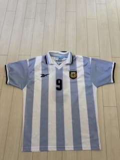 【当時物】アルゼンチン代表BATISTUTA Reebok ユニフォーム 当時物】アルゼンチン代表BATISTUTA Reebok ユニフォーム - メルカリ