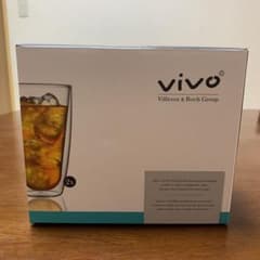 【はぁちゃん様専用】VIVOダブルウォールグラス2個セット　350ml 2個入りのサムネイル