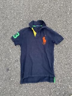 Ralph Laurenビックポニーポロシャツネイビー archive y2k - メルカリ