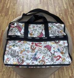 1612　レスポートサック　ボストン　鍵、ポーチ付　2way　ハート　タグ付新品 LeSportsac レスポートサック ボストンバッグ ポーチセット