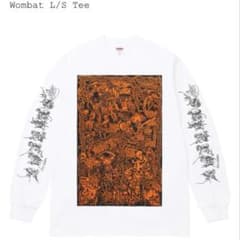 Supreme Wombat L/S Tee ホワイト Lサイズ - メルカリ