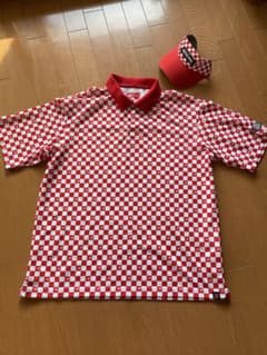 【美品】ニューバランスゴルフ　ポロシャツ　サンバイザー　セットのサムネイル