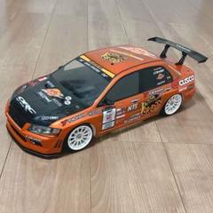 タミヤ RC 三菱 ランエボ7 ボディ D1仕様 チームORANGE風 ドリフト m36775669972_1.jpg?1755612497
