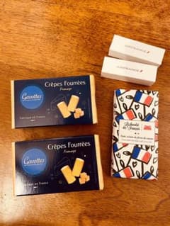 エールフランス航空 ビジネスクラスお菓子＋アメニティ - メルカリ